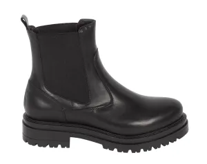 6092 Ladies Low Ankle Boot - Black