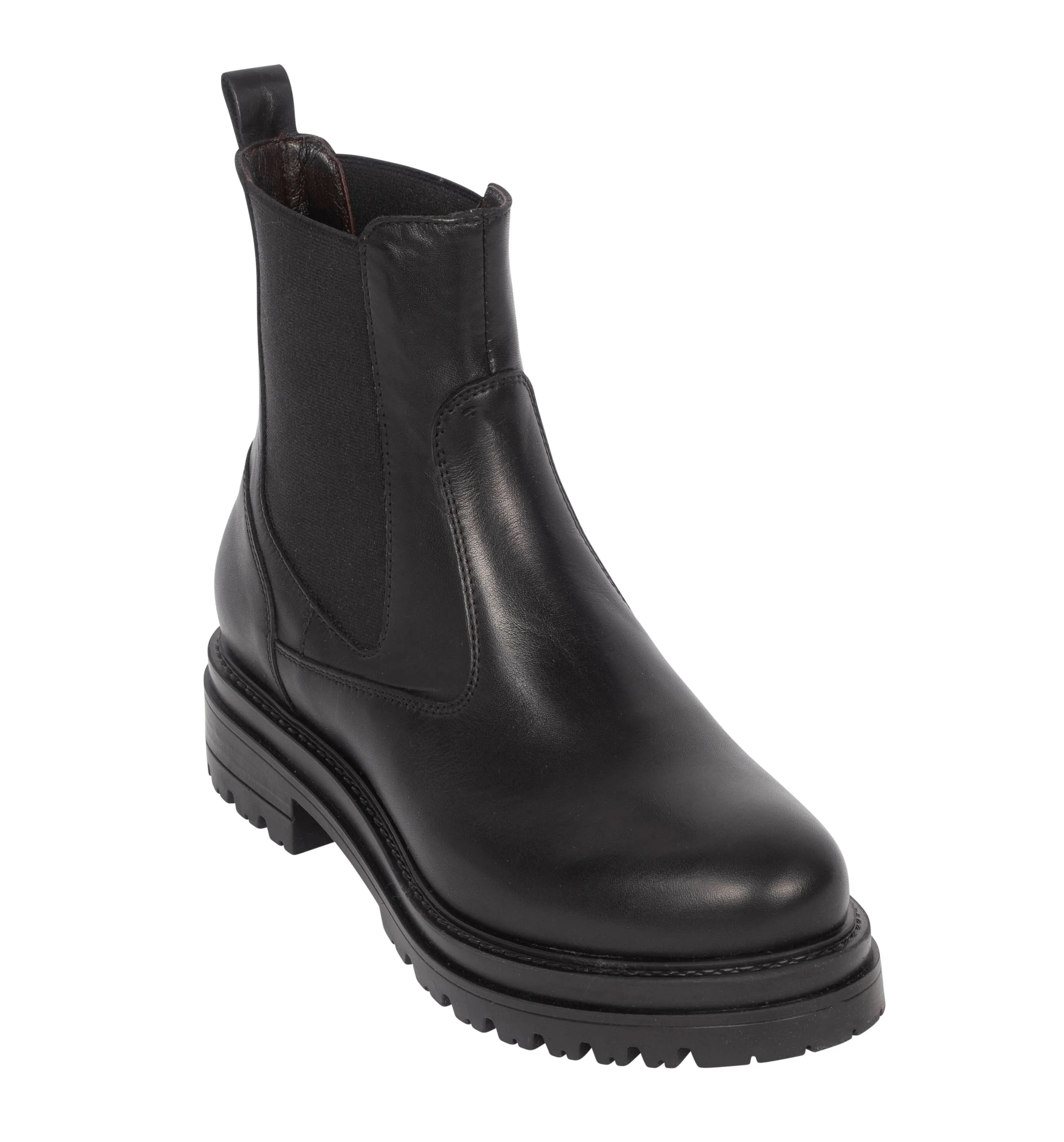 6092 Ladies Low Ankle Boot - Black