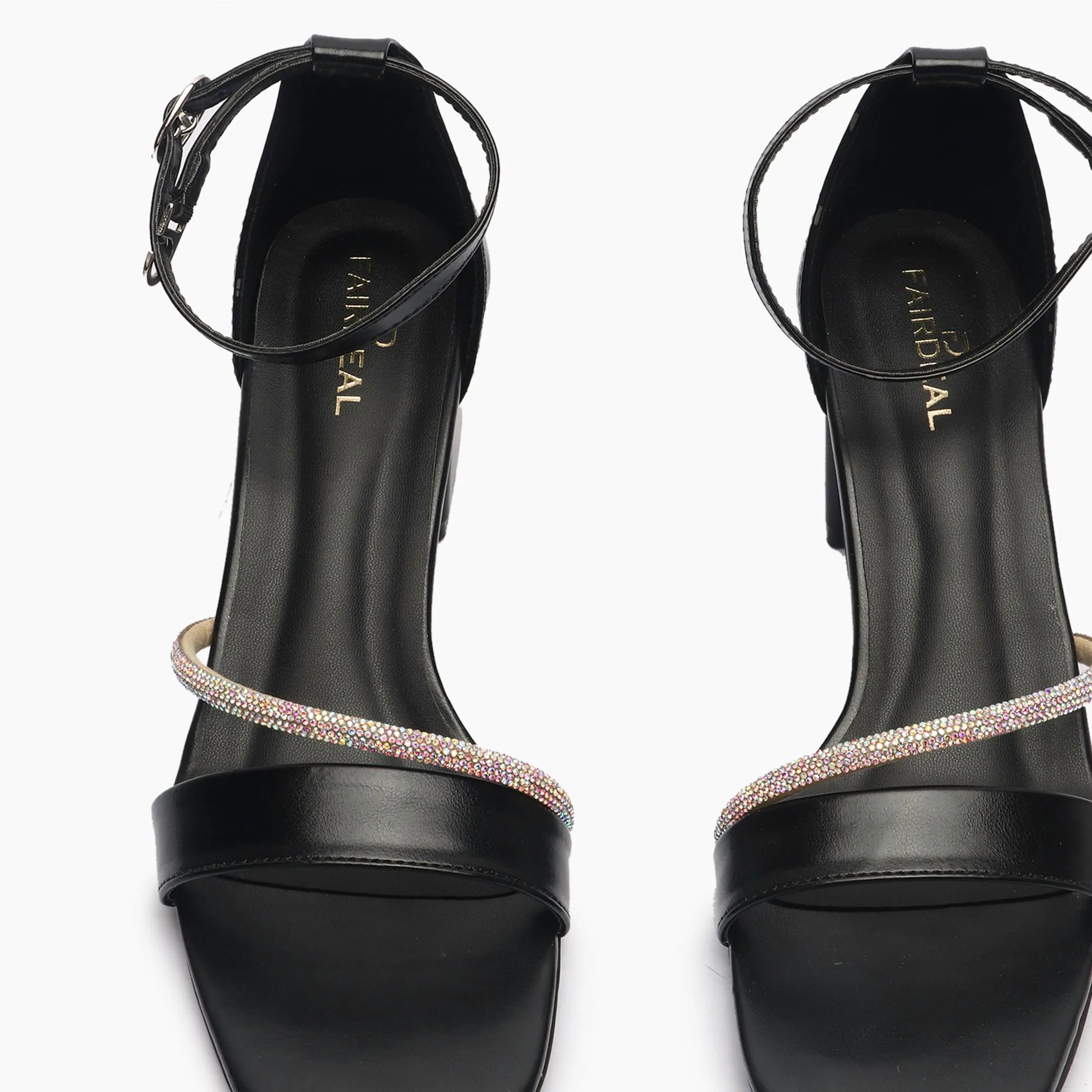 Chain Embellished Strappy Sandals