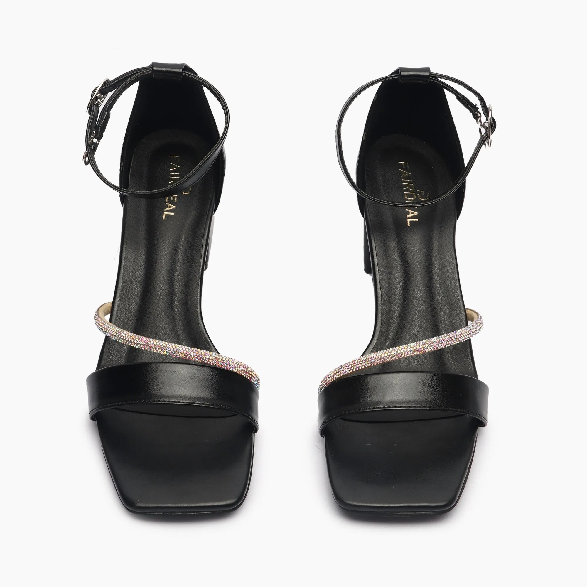 Chain Embellished Strappy Sandals