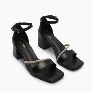 Chain Embellished Strappy Sandals