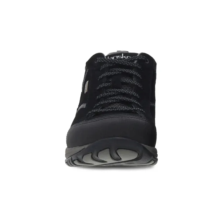 Dansko Women's Paisley Waterproof Sneaker (Wide) - Black