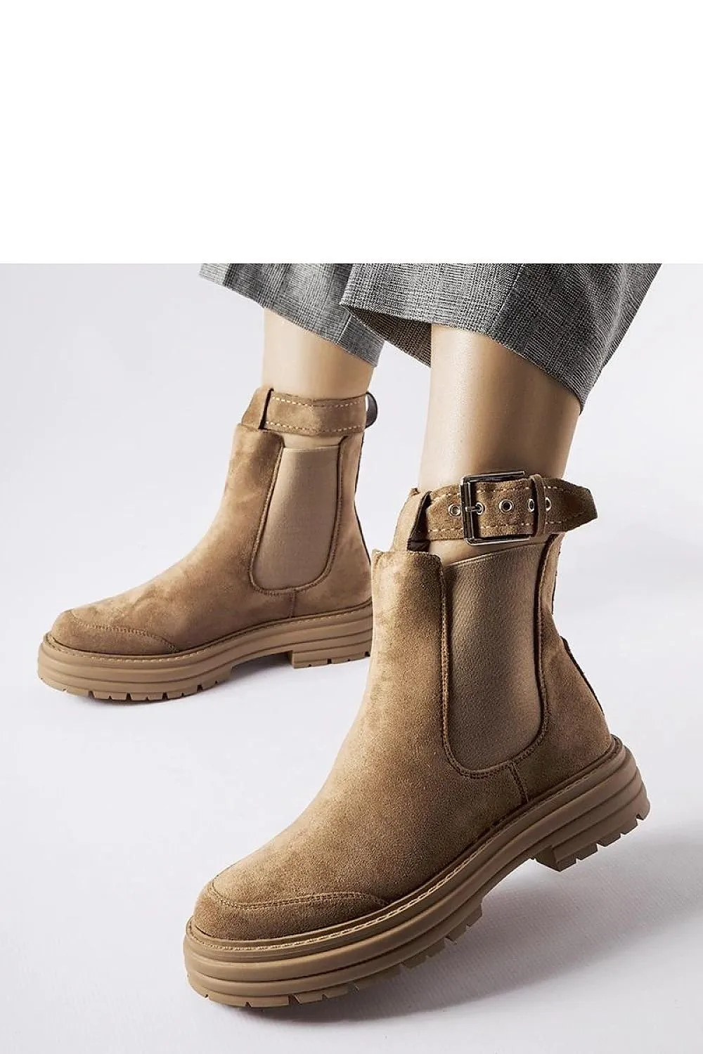 Elegant stylish ankle boots