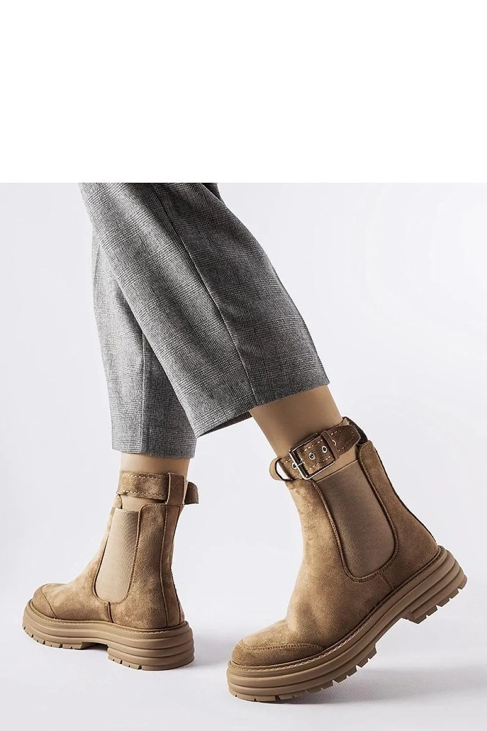 Elegant stylish ankle boots