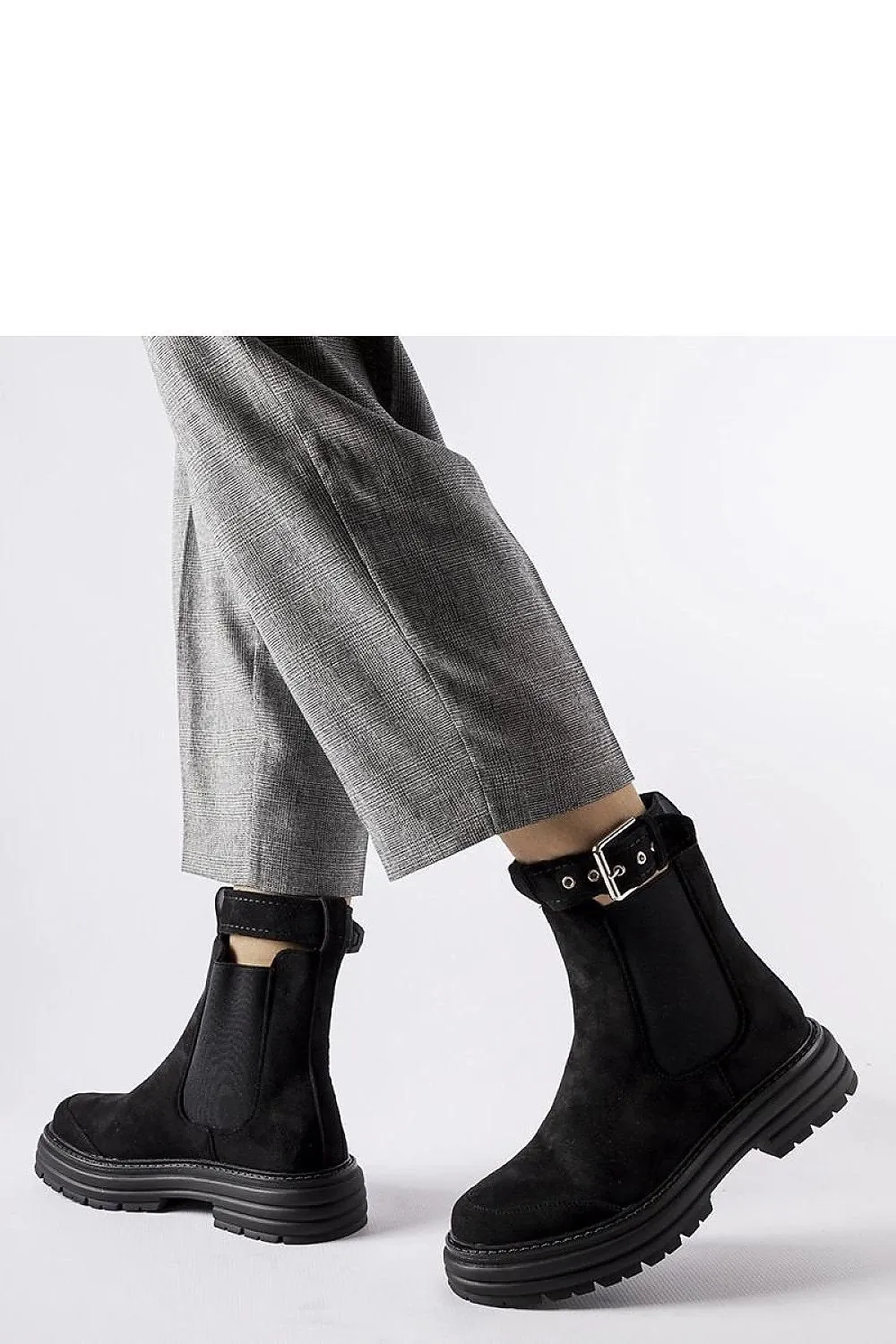 Elegant stylish ankle boots