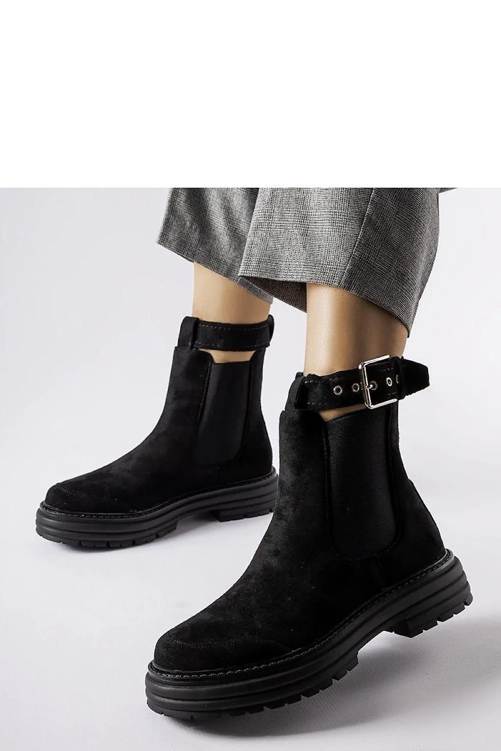 Elegant stylish ankle boots