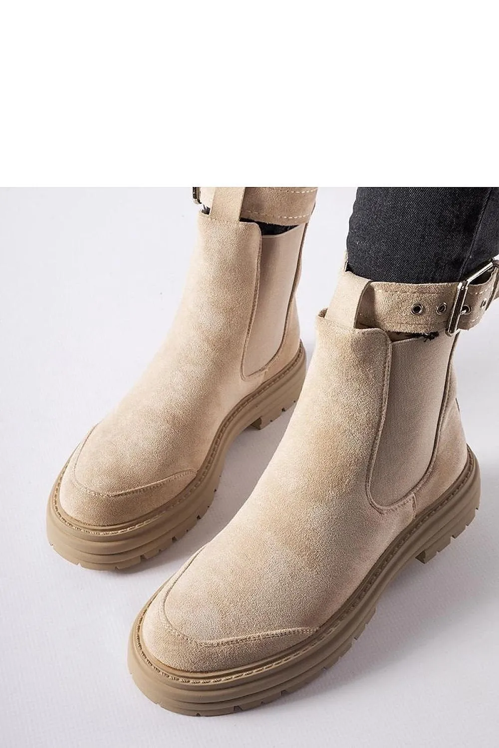 Elegant stylish ankle boots