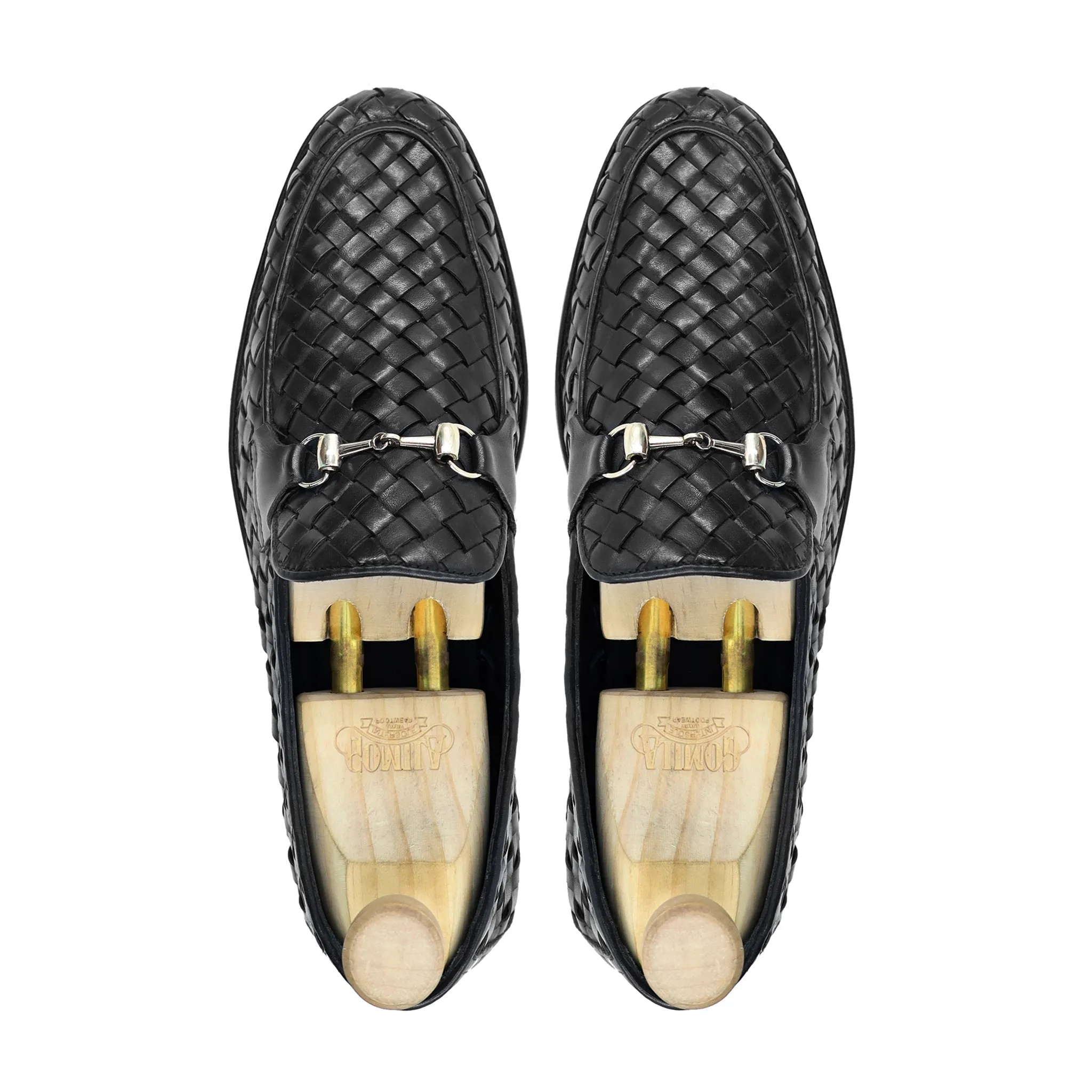 Engabreen - Men's Black Calf Leather Loafer