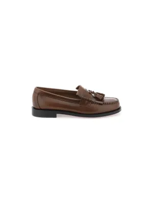 Esther Kiltie Leather Loafers