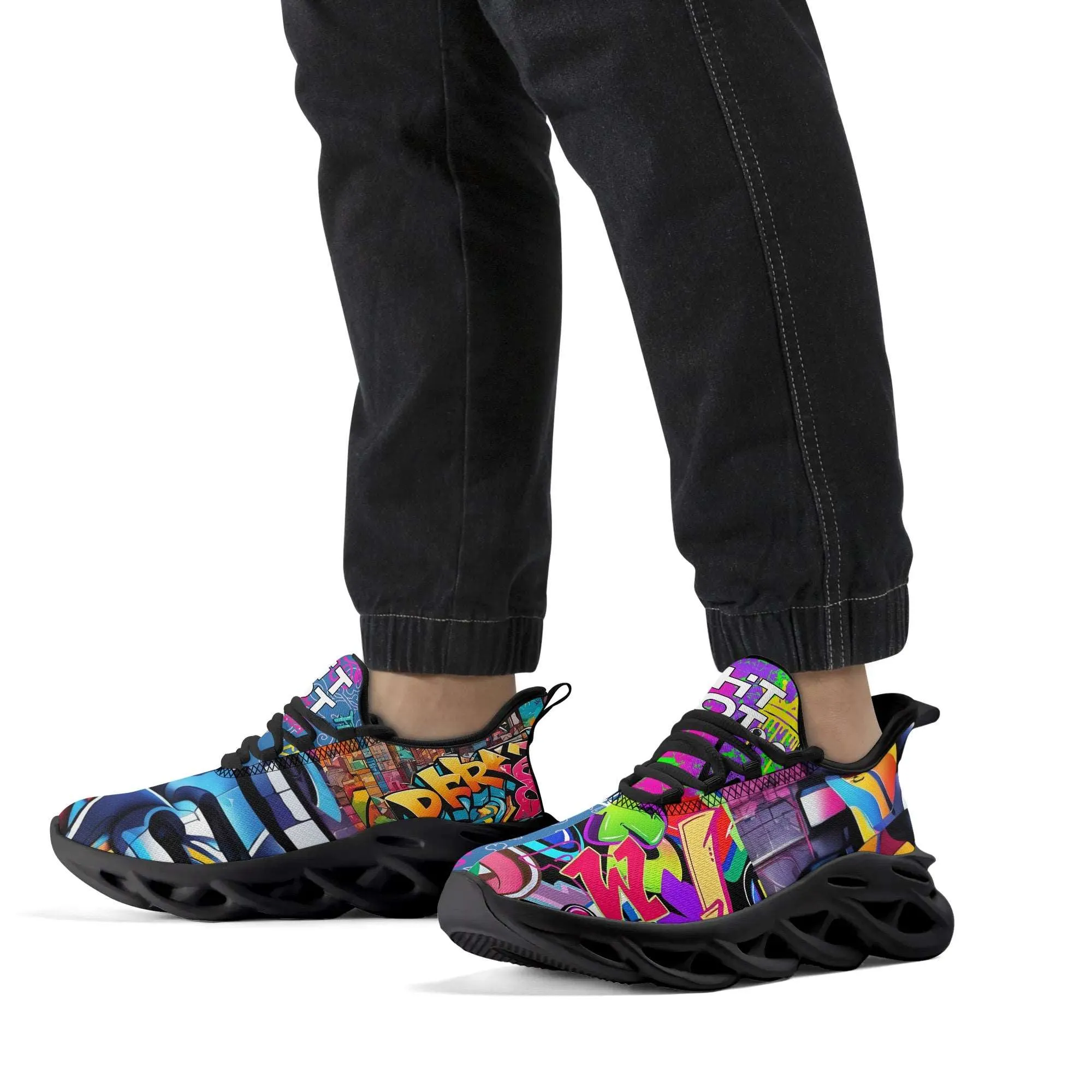 FlexPro Air Mesh Sneakers - Fugly Graffiti