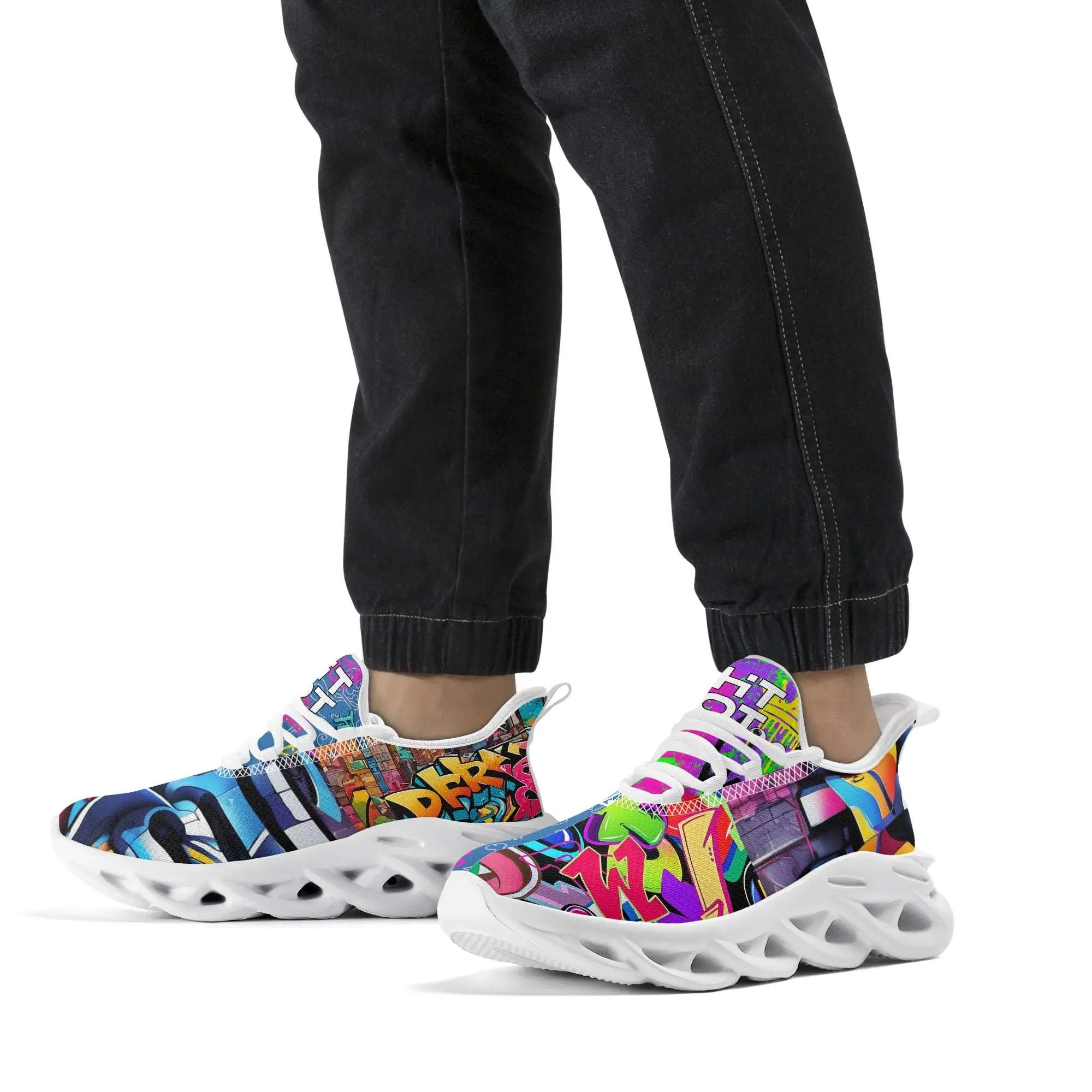 FlexPro Air Mesh Sneakers - Fugly Graffiti