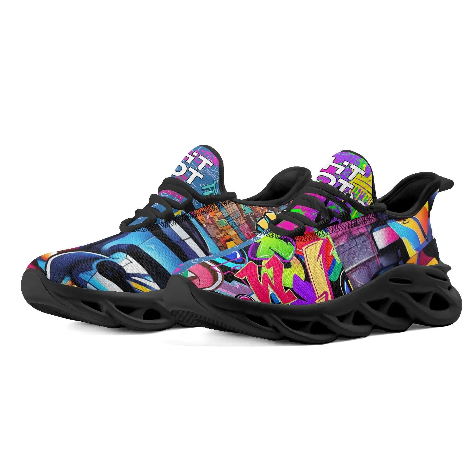 FlexPro Air Mesh Sneakers - Fugly Graffiti