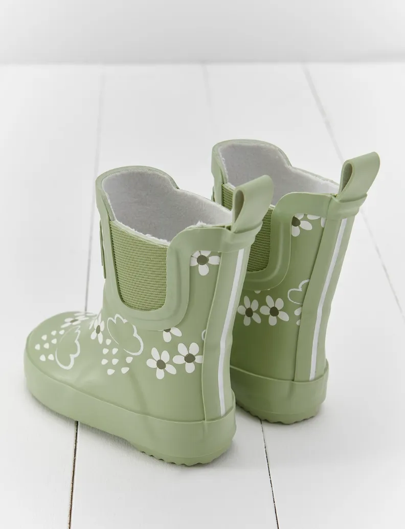 Grass & Air Wellies | Floral Colour Changing | Green