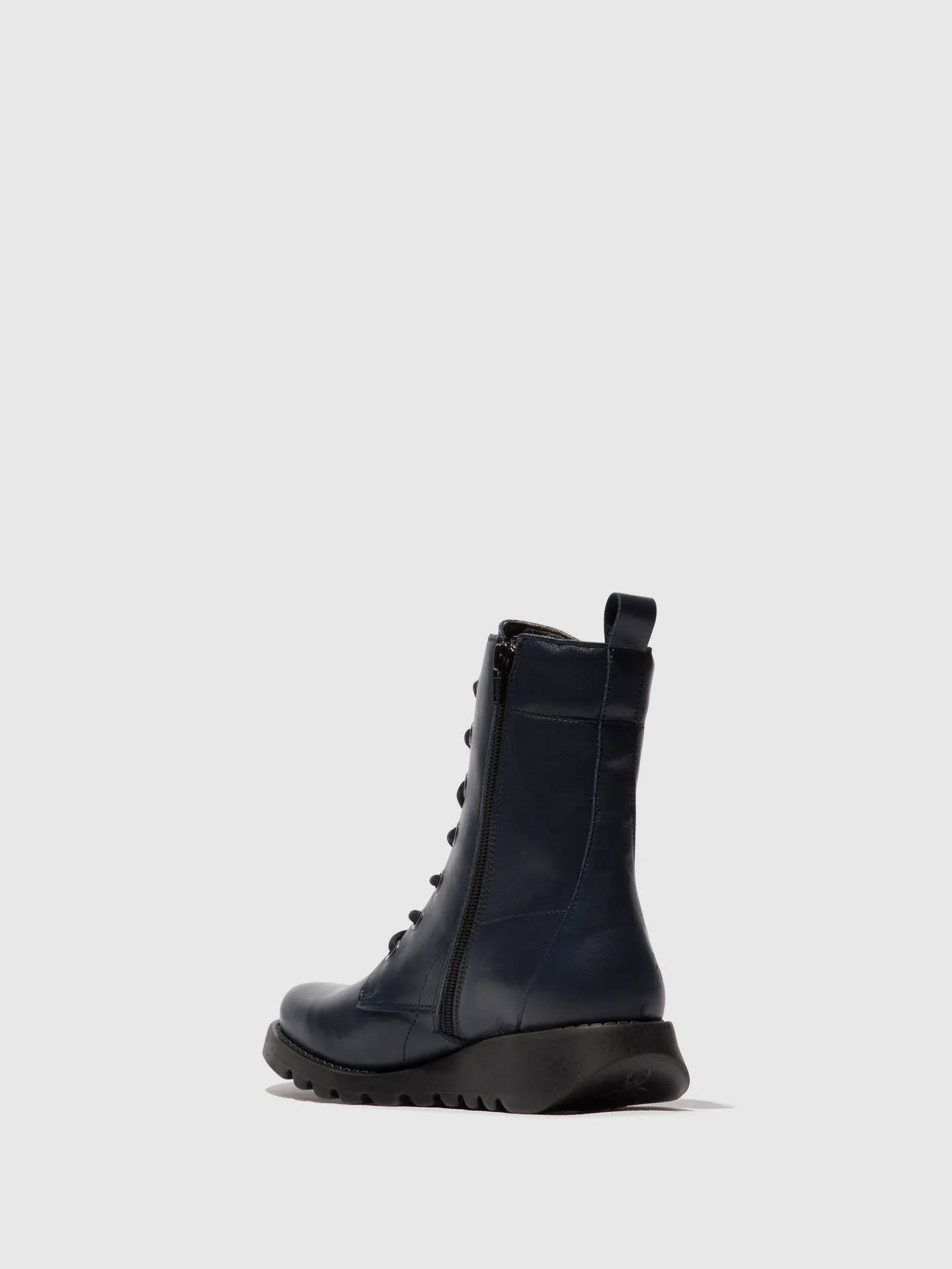 Lace-up Ankle Boots SILF015FLY NAVY