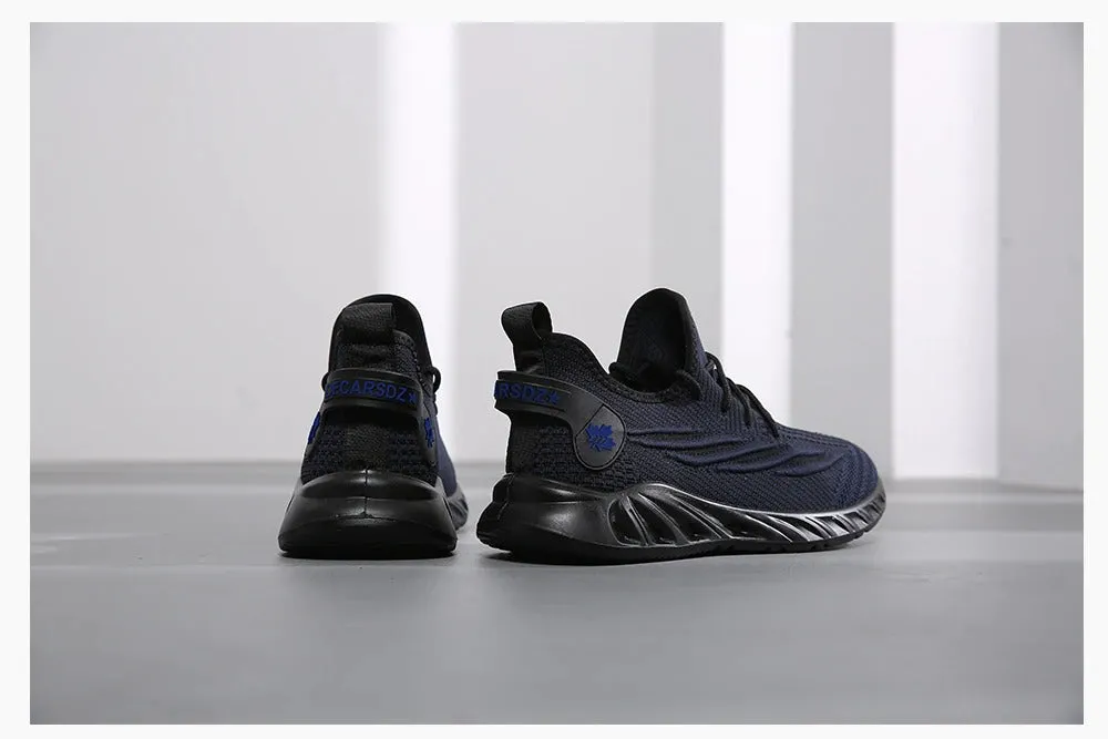 Men Shoes Comfy Design Mesh Breathable Sneakers Running Sports Shoes