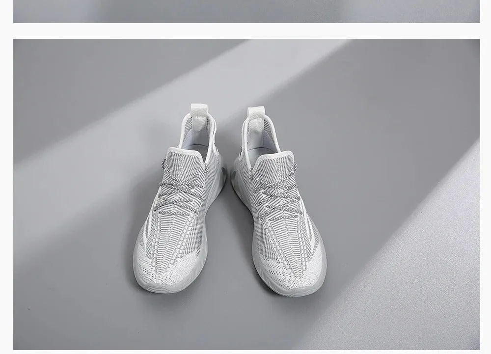 Men Shoes Comfy Design Mesh Breathable Sneakers Running Sports Shoes