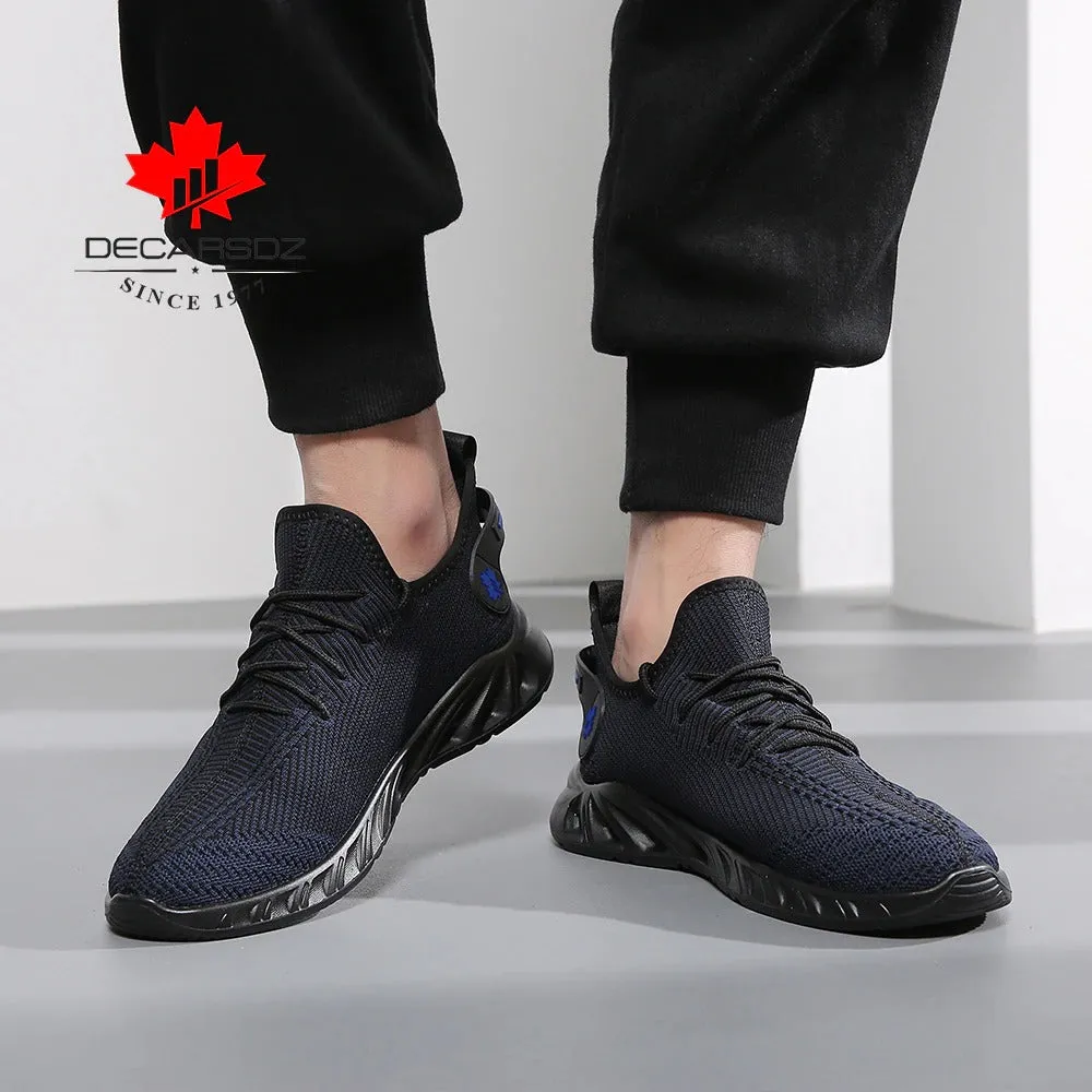 Men Shoes Comfy Design Mesh Breathable Sneakers Running Sports Shoes