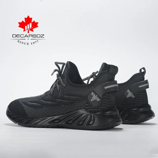 Men Shoes Comfy Design Mesh Breathable Sneakers Running Sports Shoes