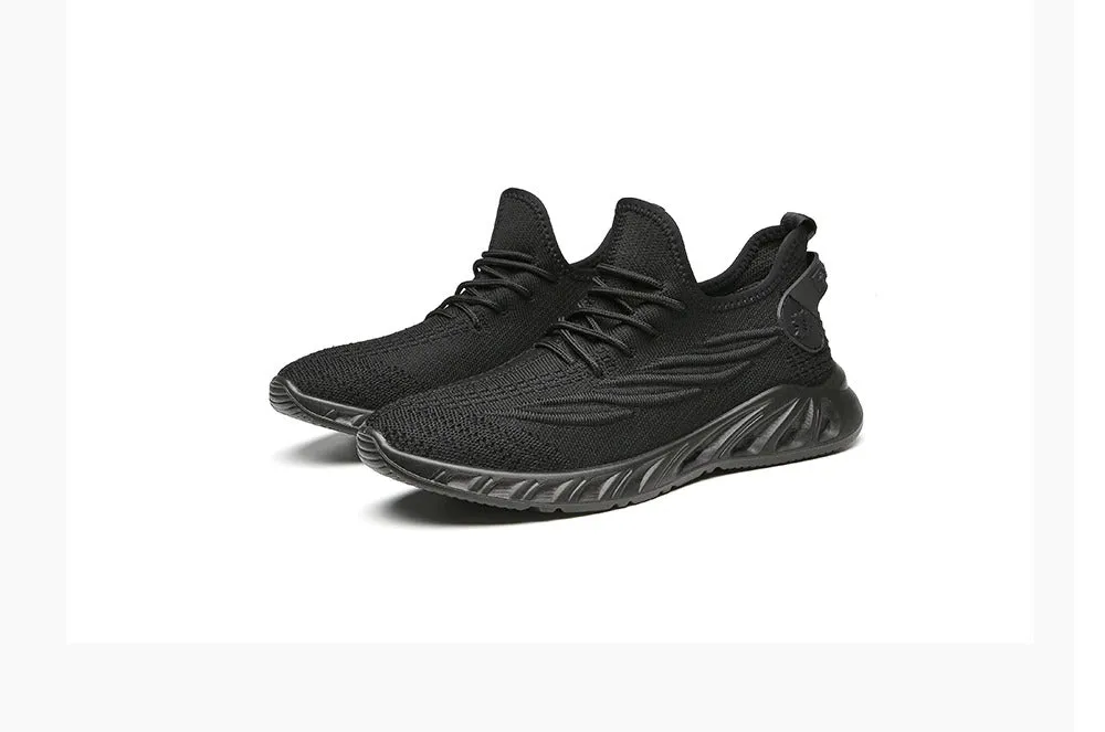 Men Shoes Comfy Design Mesh Breathable Sneakers Running Sports Shoes