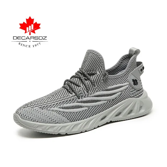 Men Shoes Comfy Design Mesh Breathable Sneakers Running Sports Shoes