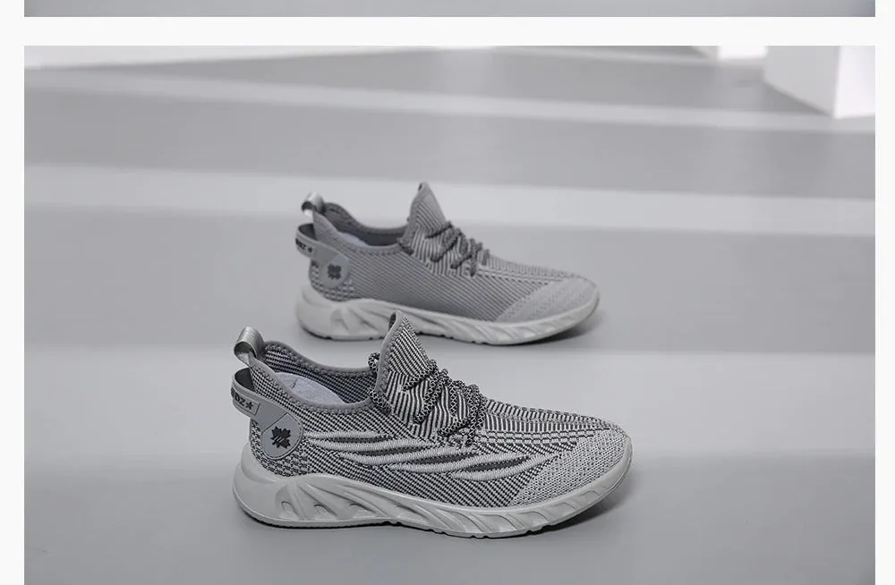 Men Shoes Comfy Design Mesh Breathable Sneakers Running Sports Shoes