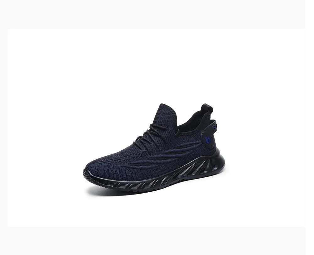 Men Shoes Comfy Design Mesh Breathable Sneakers Running Sports Shoes