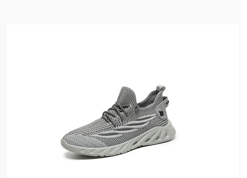 Men Shoes Comfy Design Mesh Breathable Sneakers Running Sports Shoes