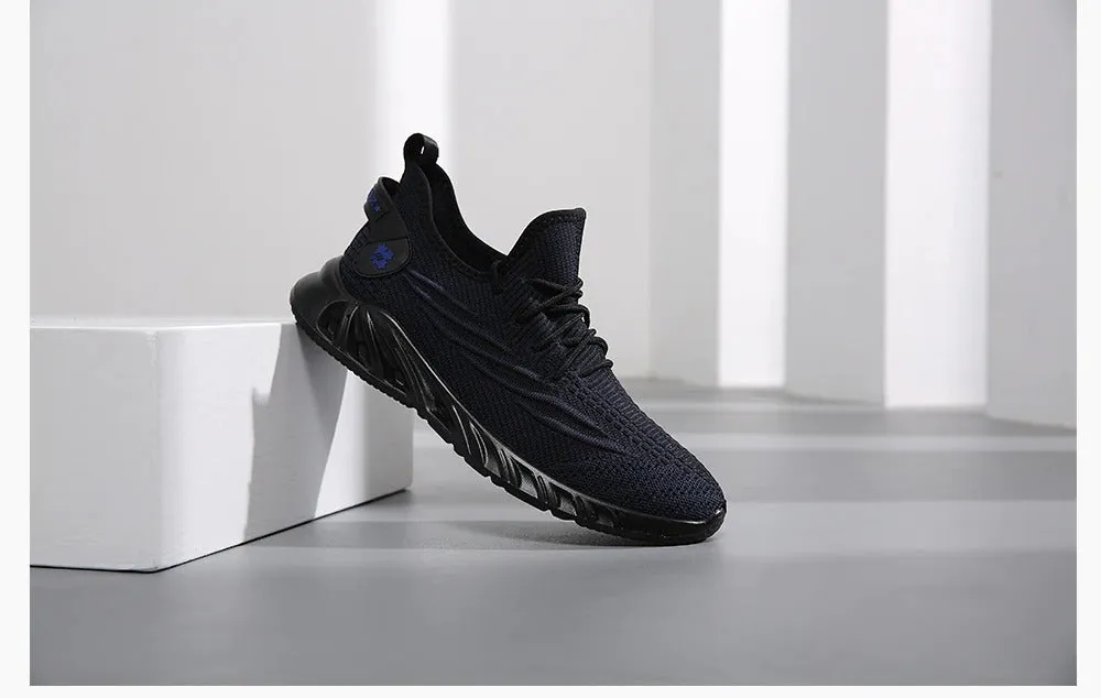 Men Shoes Comfy Design Mesh Breathable Sneakers Running Sports Shoes