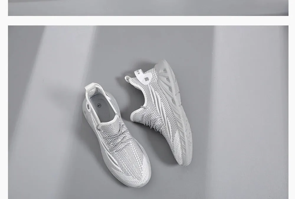 Men Shoes Comfy Design Mesh Breathable Sneakers Running Sports Shoes