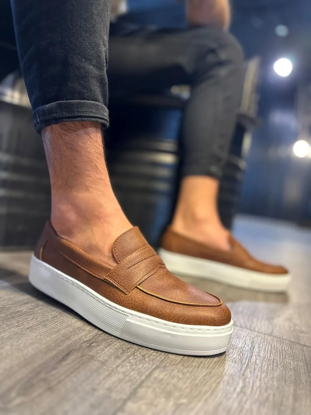 Men's Casual Classic Shoes 400 Tan