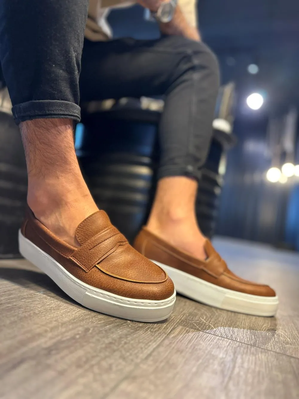 Men's Casual Classic Shoes 400 Tan
