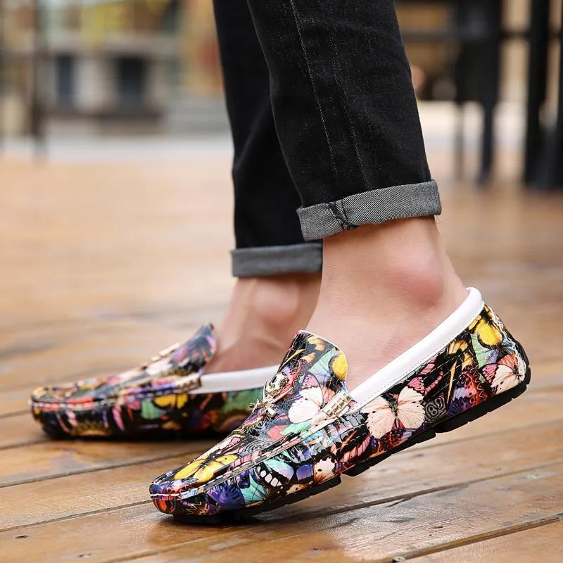Men's New Colorful Trendy British Loafers