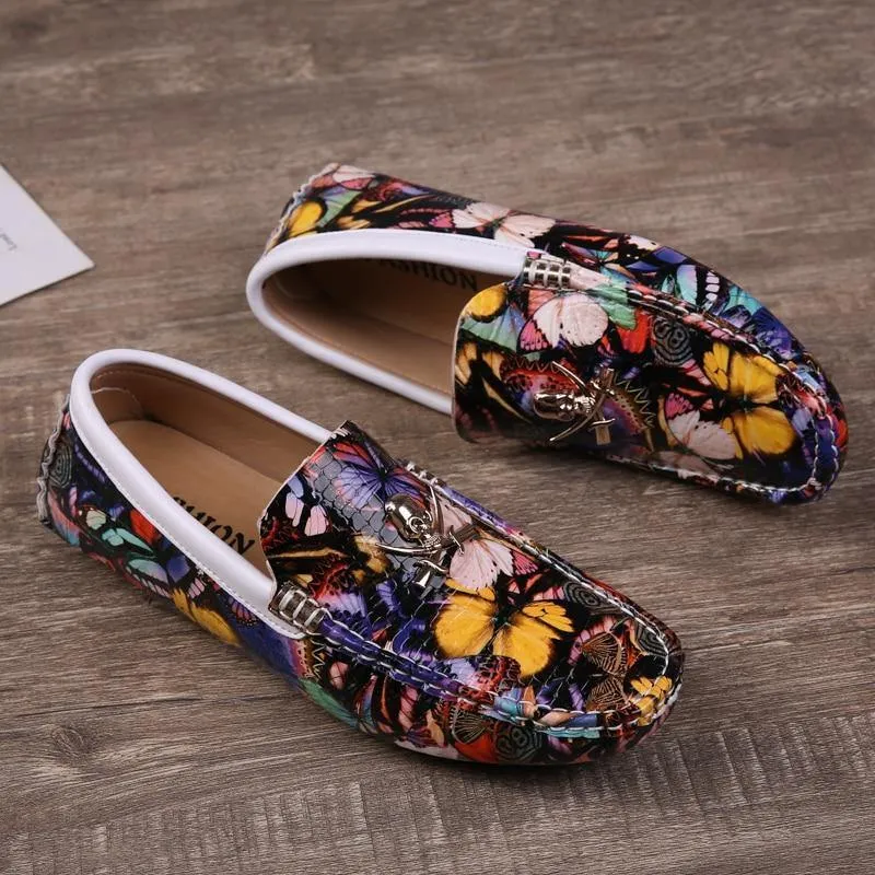 Men's New Colorful Trendy British Loafers