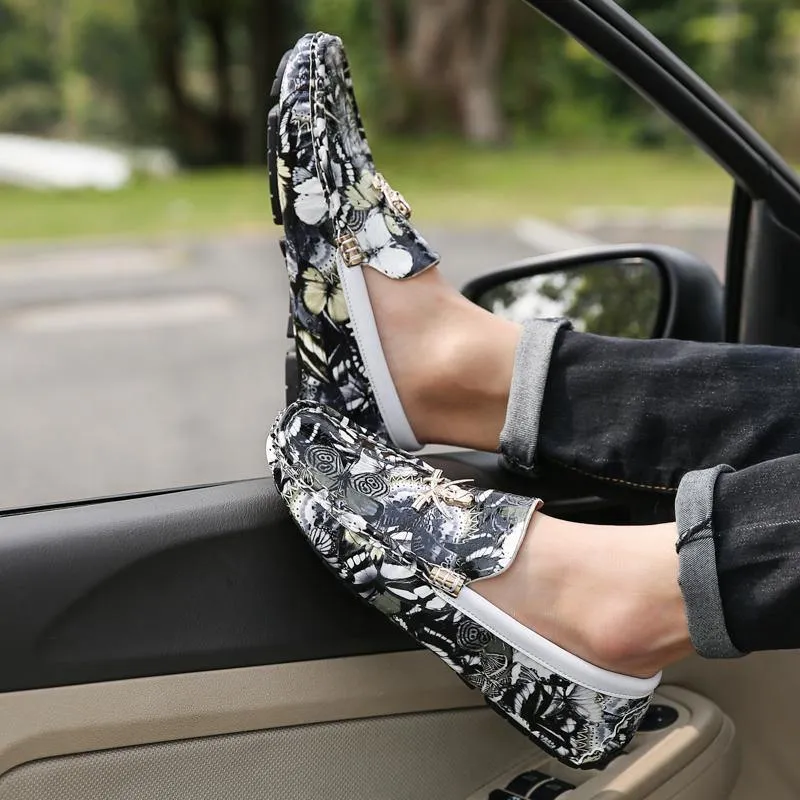 Men's New Colorful Trendy British Loafers