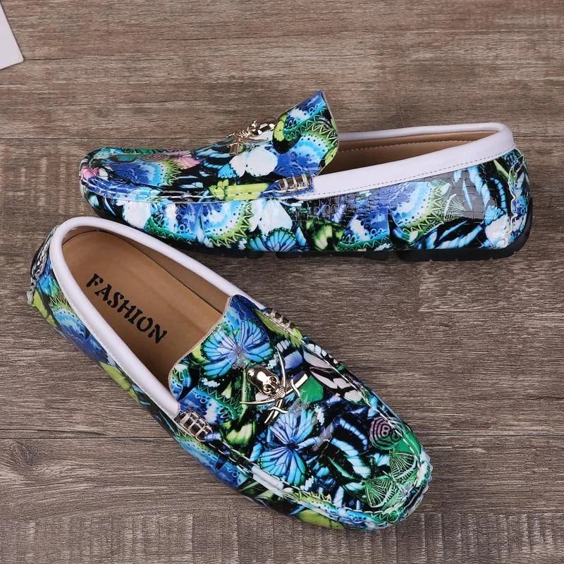 Men's New Colorful Trendy British Loafers
