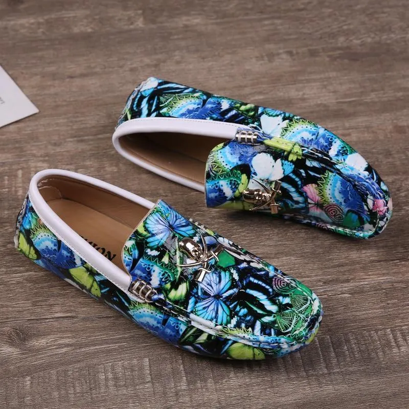 Men's New Colorful Trendy British Loafers