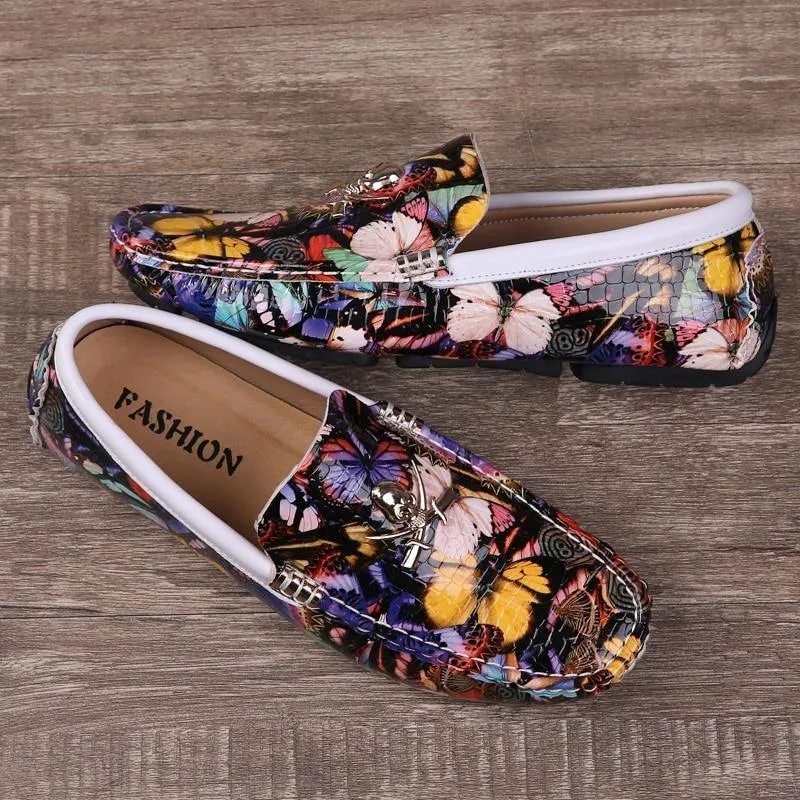Men's New Colorful Trendy British Loafers