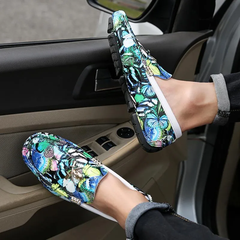 Men's New Colorful Trendy British Loafers