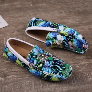 Men's New Colorful Trendy British Loafers