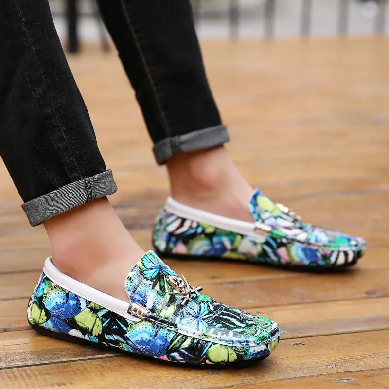 Men's New Colorful Trendy British Loafers