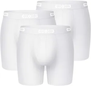 Men's Underwear Micro Modal 3 Pack Boxer Briefs Open Fly