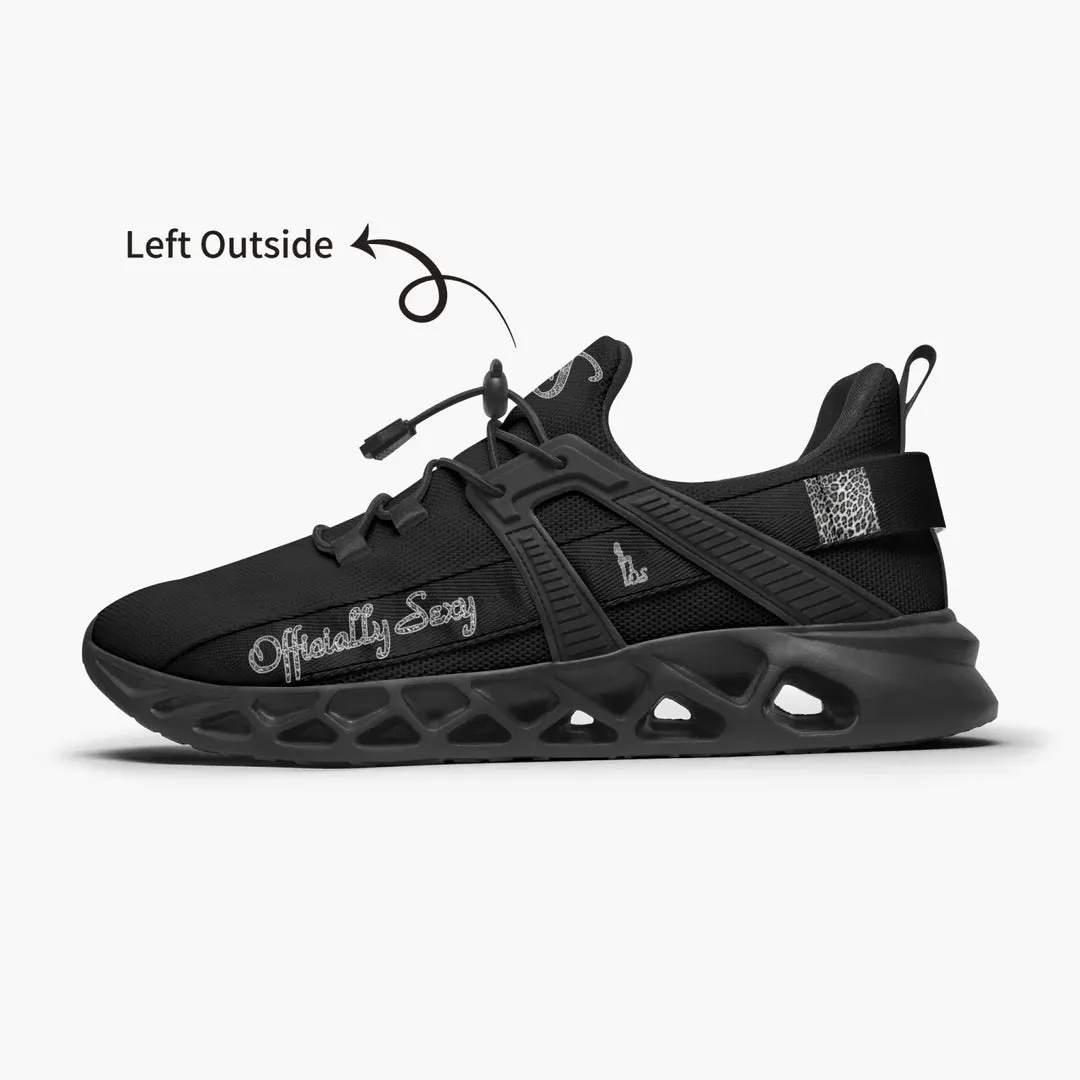 Officially Sexy Snow Leopard Collection Solid Color Mesh Running Shoes