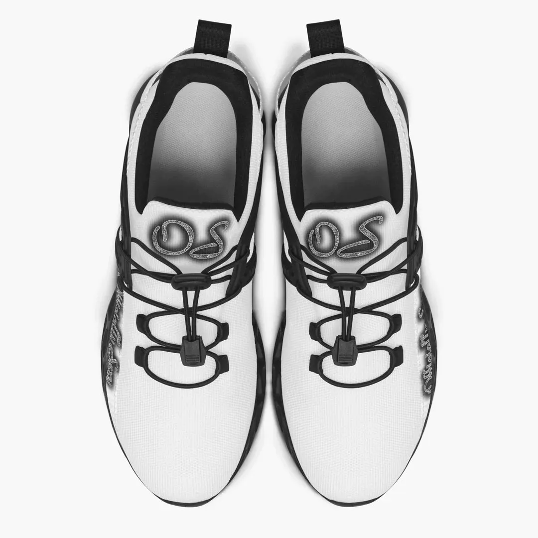 Officially Sexy Snow Leopard Collection Solid Color Mesh Running Shoes