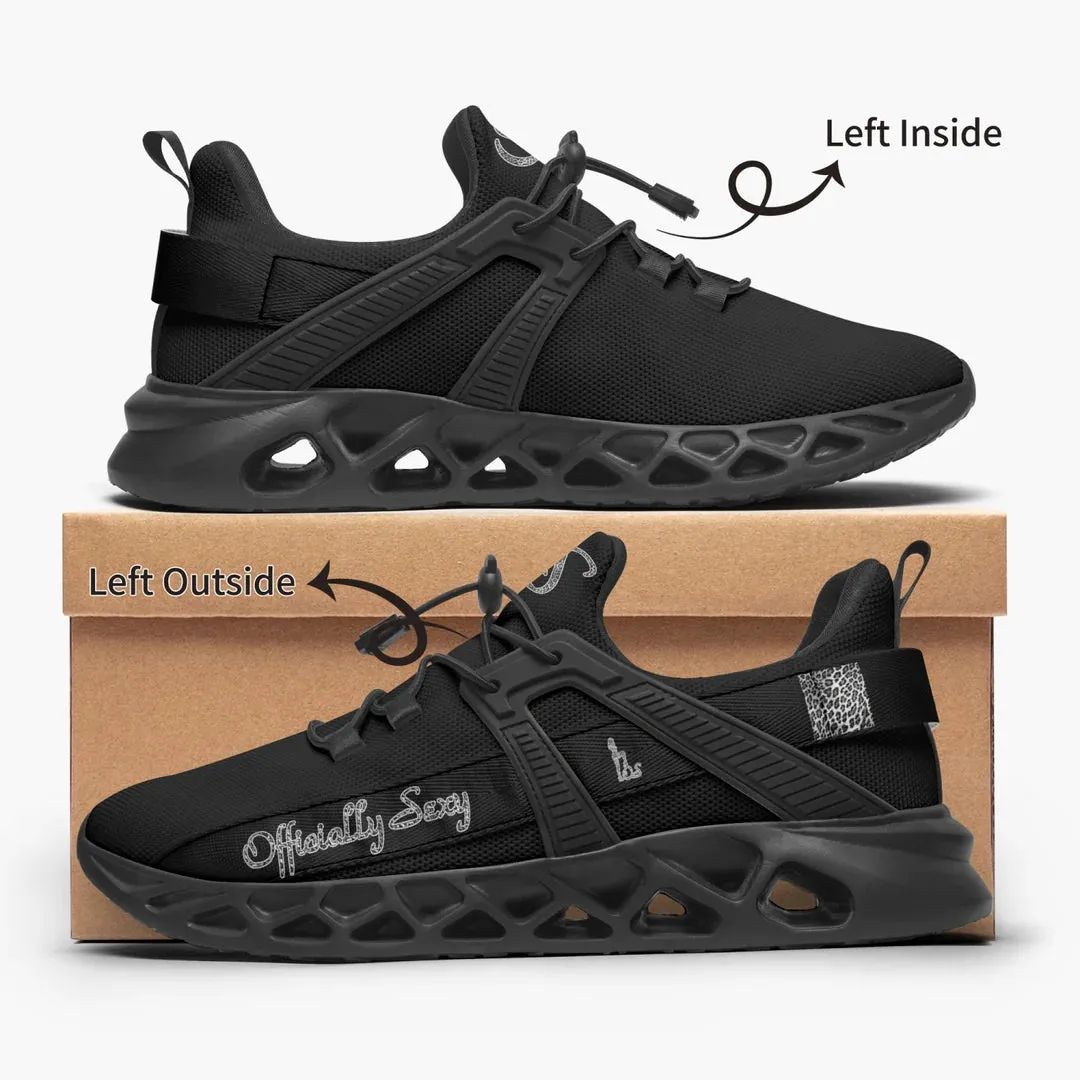 Officially Sexy Snow Leopard Collection Solid Color Mesh Running Shoes