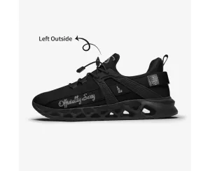 Officially Sexy Snow Leopard Collection Solid Color Mesh Running Shoes