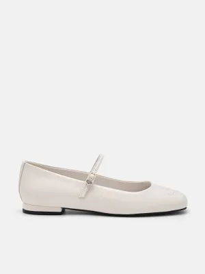 PEDRO Icon Leather Ballerina Flats