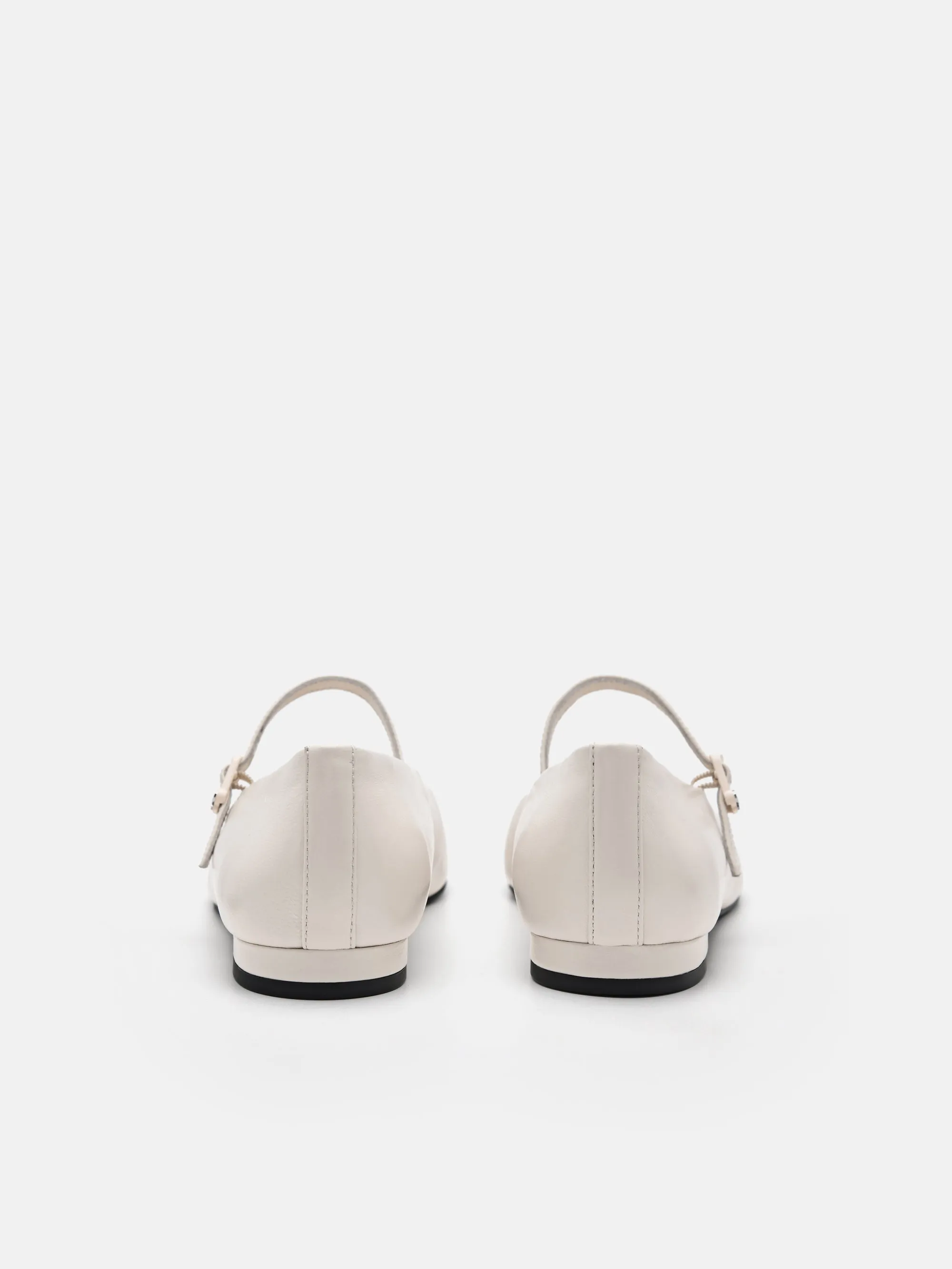 PEDRO Icon Leather Ballerina Flats