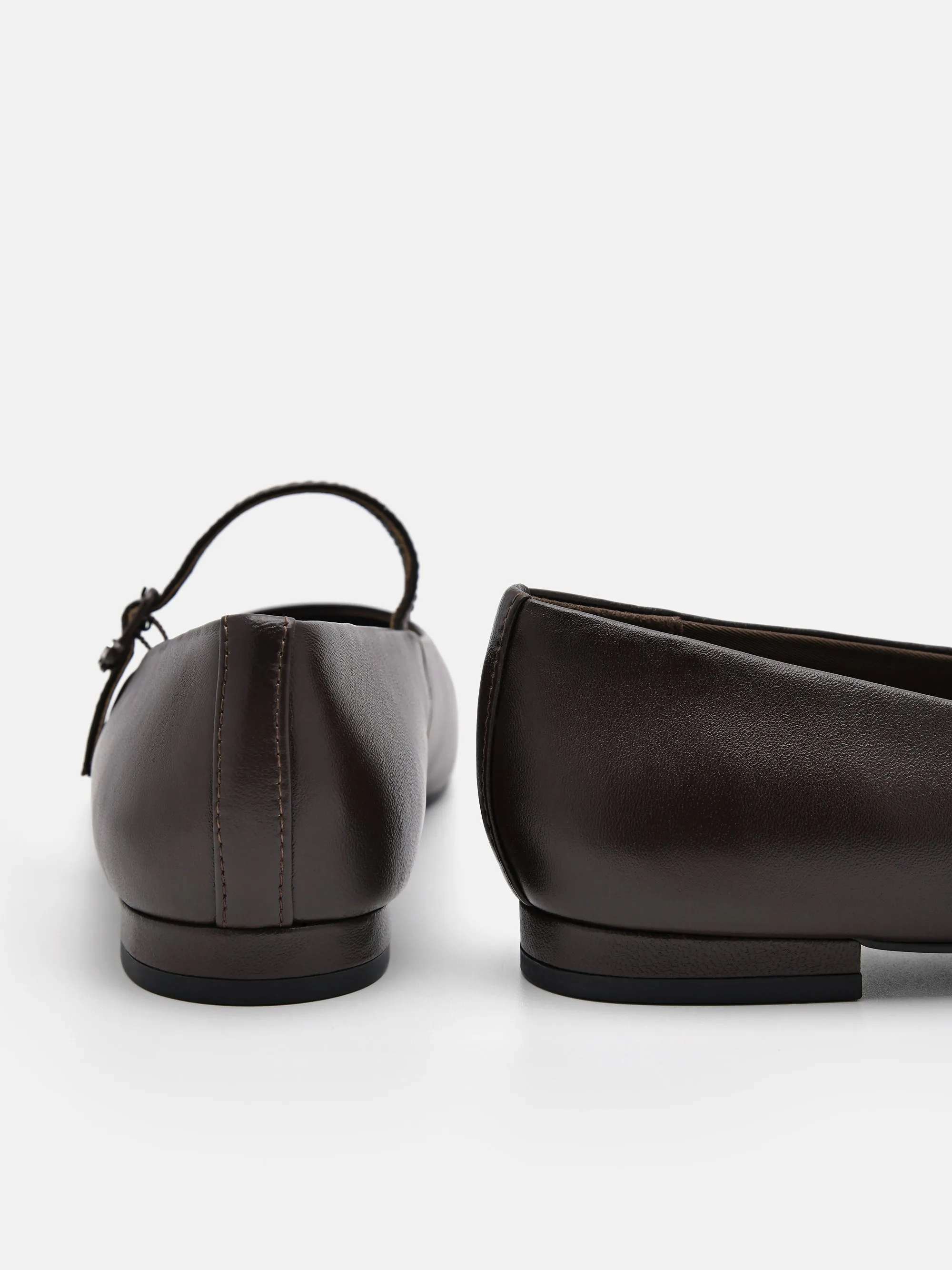 PEDRO Icon Leather Ballerina Flats
