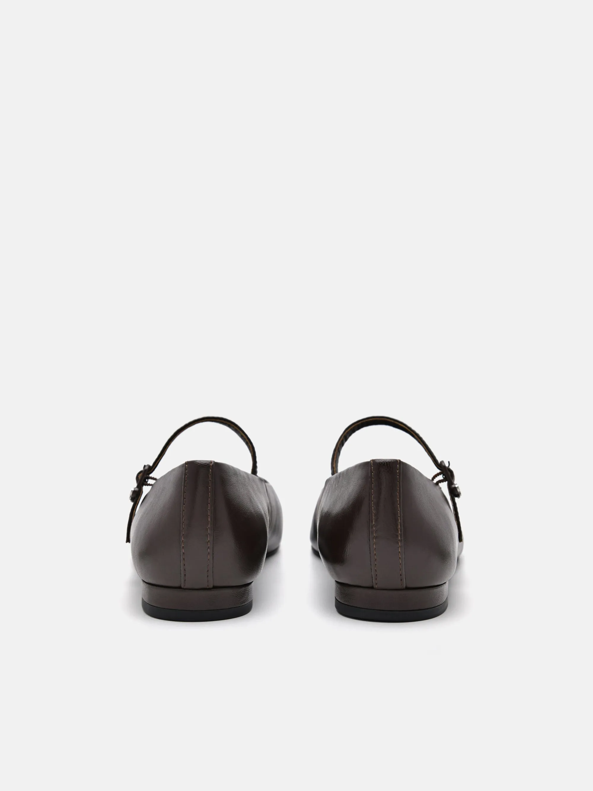 PEDRO Icon Leather Ballerina Flats