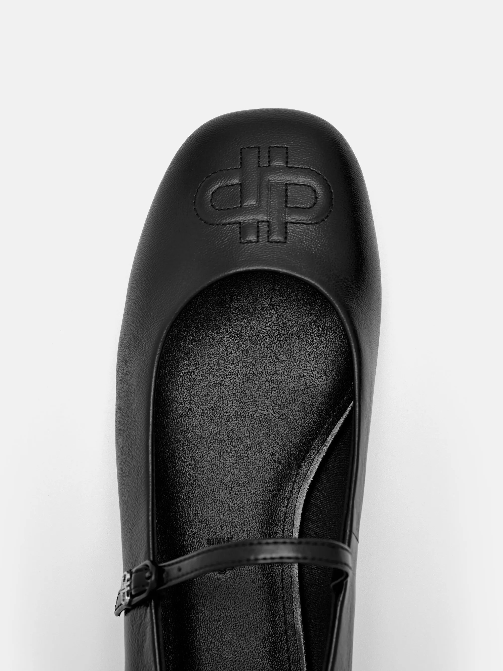PEDRO Icon Leather Ballerina Flats
